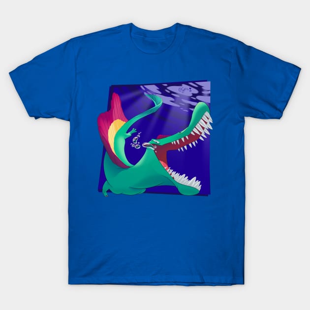 Spinosaurus T-Shirt by Geb